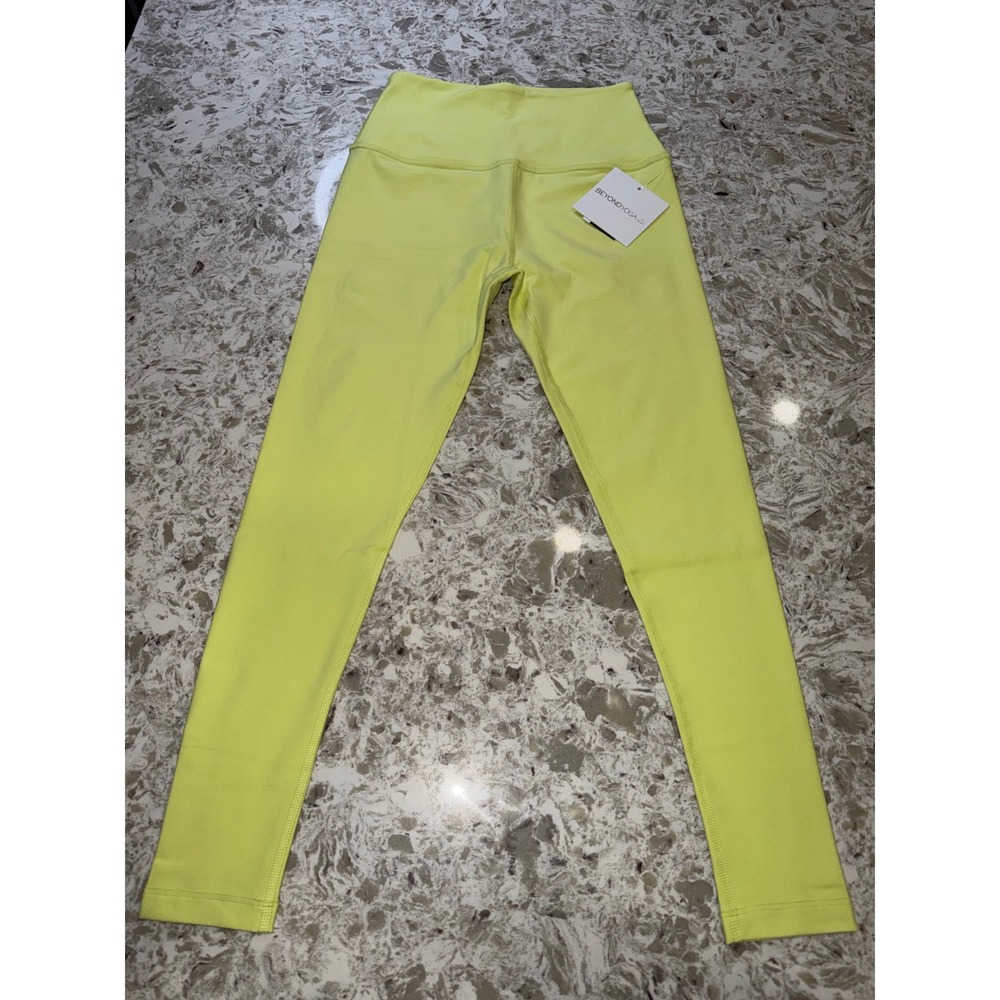 Beyond Yoga Spacedye High Waisted Midi Leggings Electric Yellow Neon Green Mediu